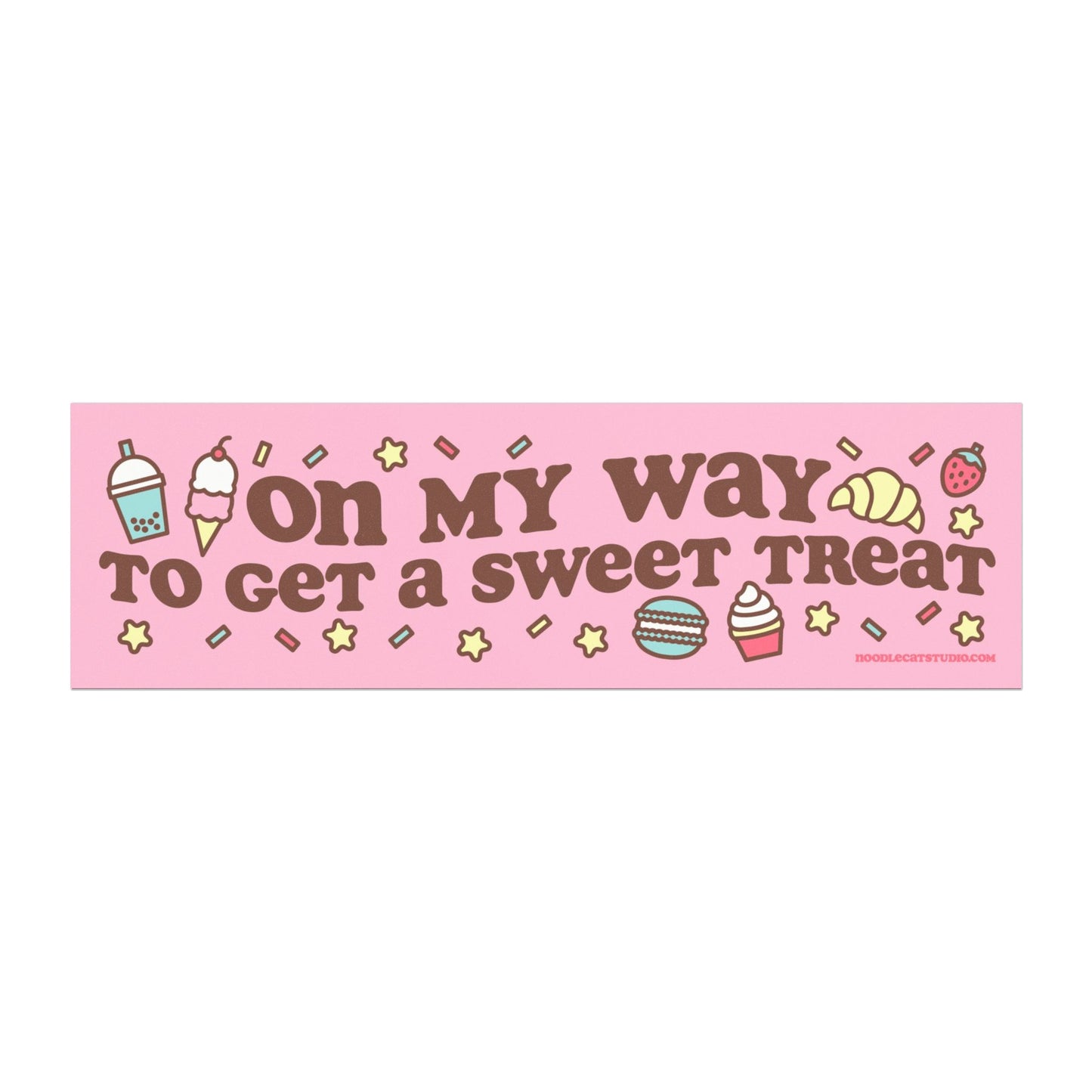 Sweet Treat Car Magnet 10" x 3"