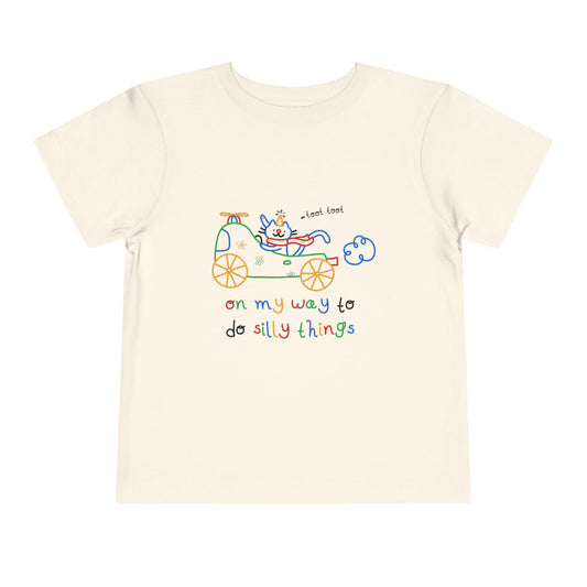 On My Way Toddler Short Sleeve Tee