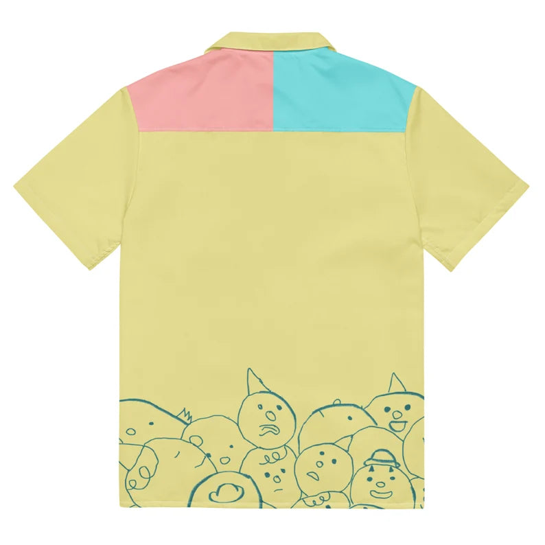 Camisa de botão unissex The Chosen One Claw Machine Clowncore 2XS - 6XL