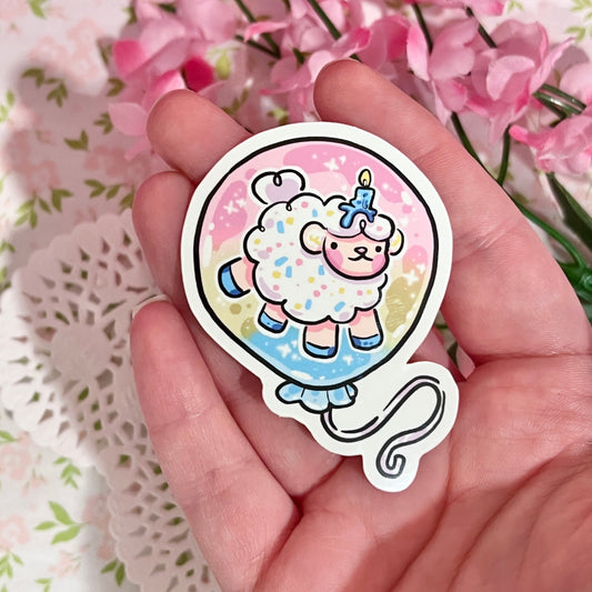 Birthday Balloon Sprout ~ Sticker