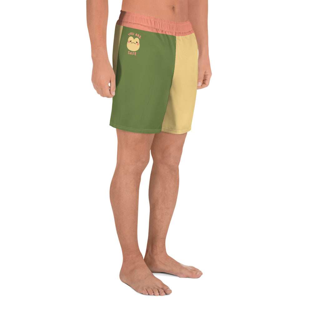 Friendly Froggy Men’s Sized Recycled Athletic Shorts 2XS - 6XL