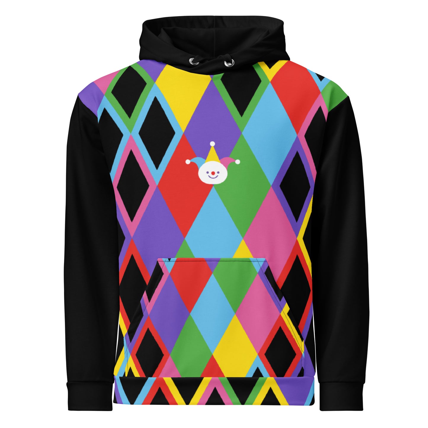 Moletom com capuz Clowncore Jester