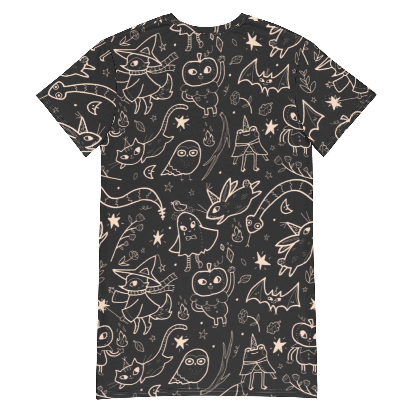 Vestido camiseta Floresta Mágica Proibida 2XS - 6XL