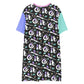 Friends in Space Frillability Collection T-shirt dress 2XS-6XL