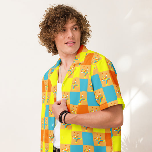 Juggling Clowncore Unisex button shirt 2XS-6XL