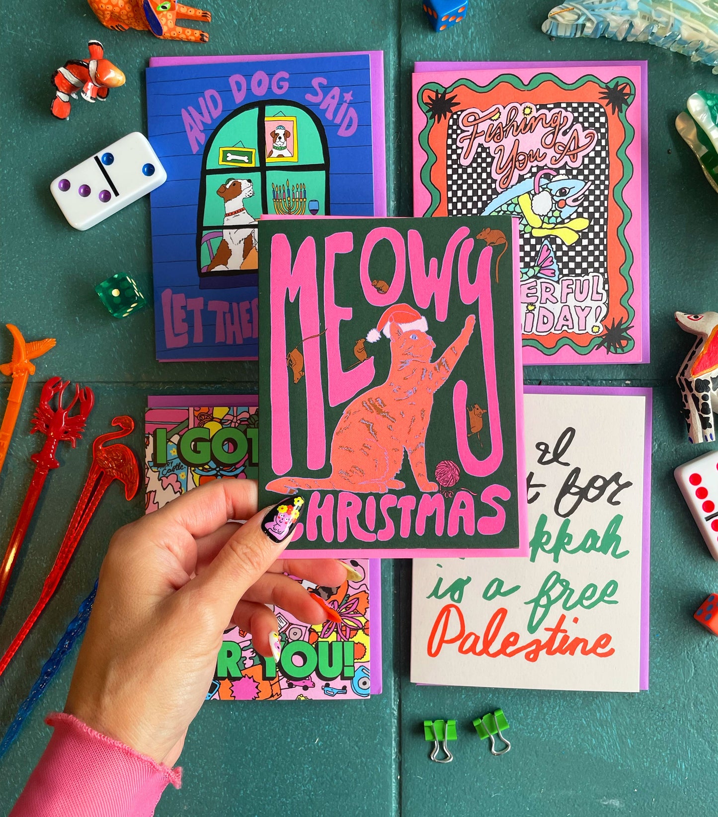 CARD - Meowy Christmas