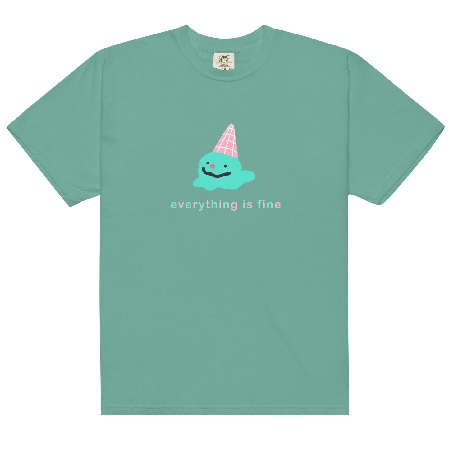 Everything is Fine Comfort Colors Unisex garment-dyed heavyweight t-shirt