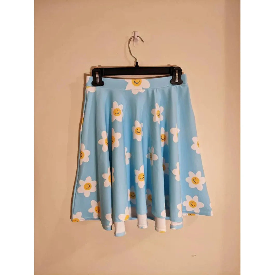 Smiley Daisy Skater Short Shirt XS - 3XL