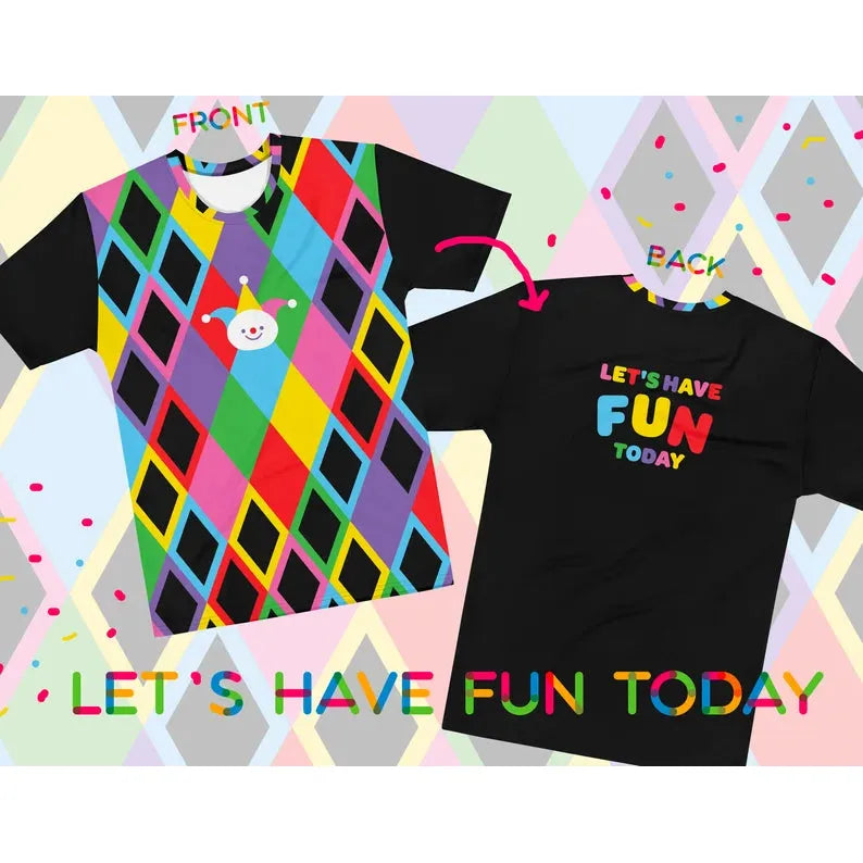 Clowncore Jester T-Shirt XS - 2XL