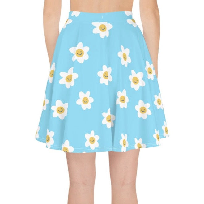 Smiley Daisy Skater Short Shirt XS - 3XL