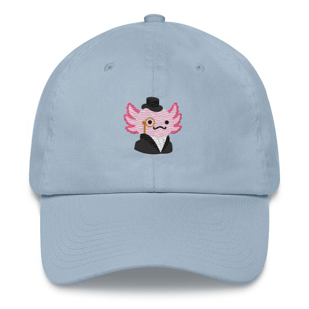Distinguished Axolotl Gentleman Dad hat