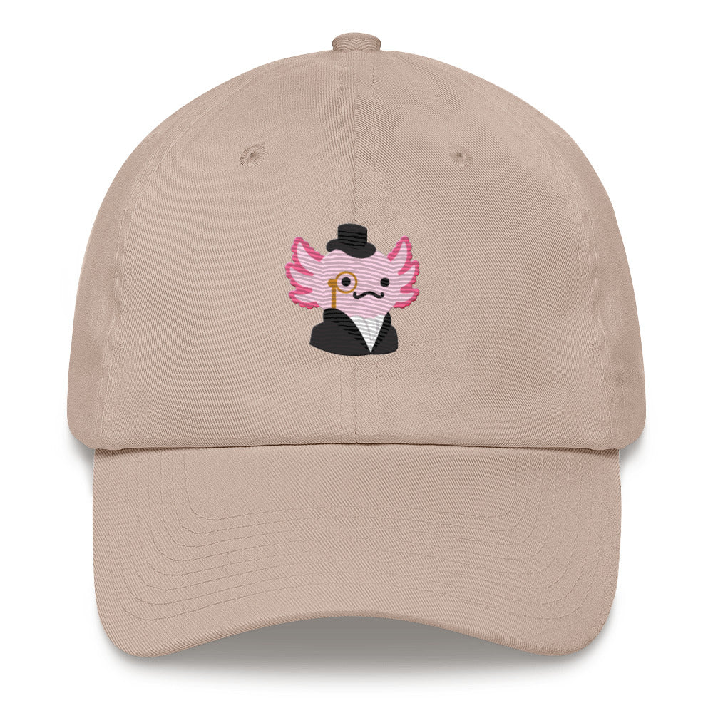 Distinguished Axolotl Gentleman Dad hat