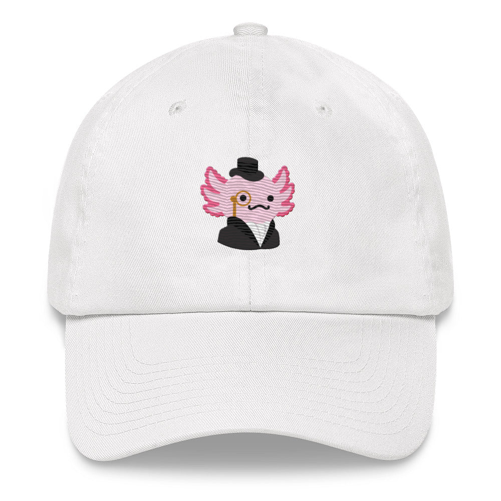 Distinguished Axolotl Gentleman Dad hat