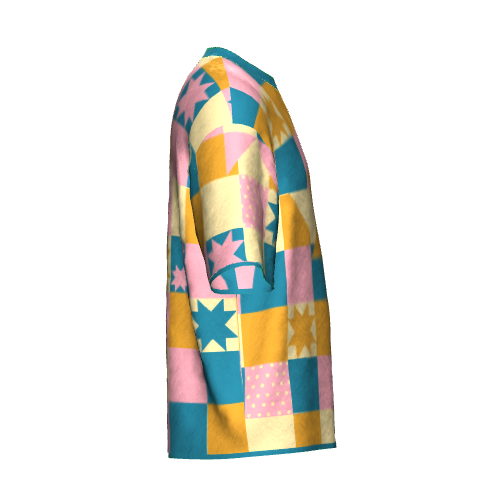 Grandma's Quilt Knit Short Sleeve