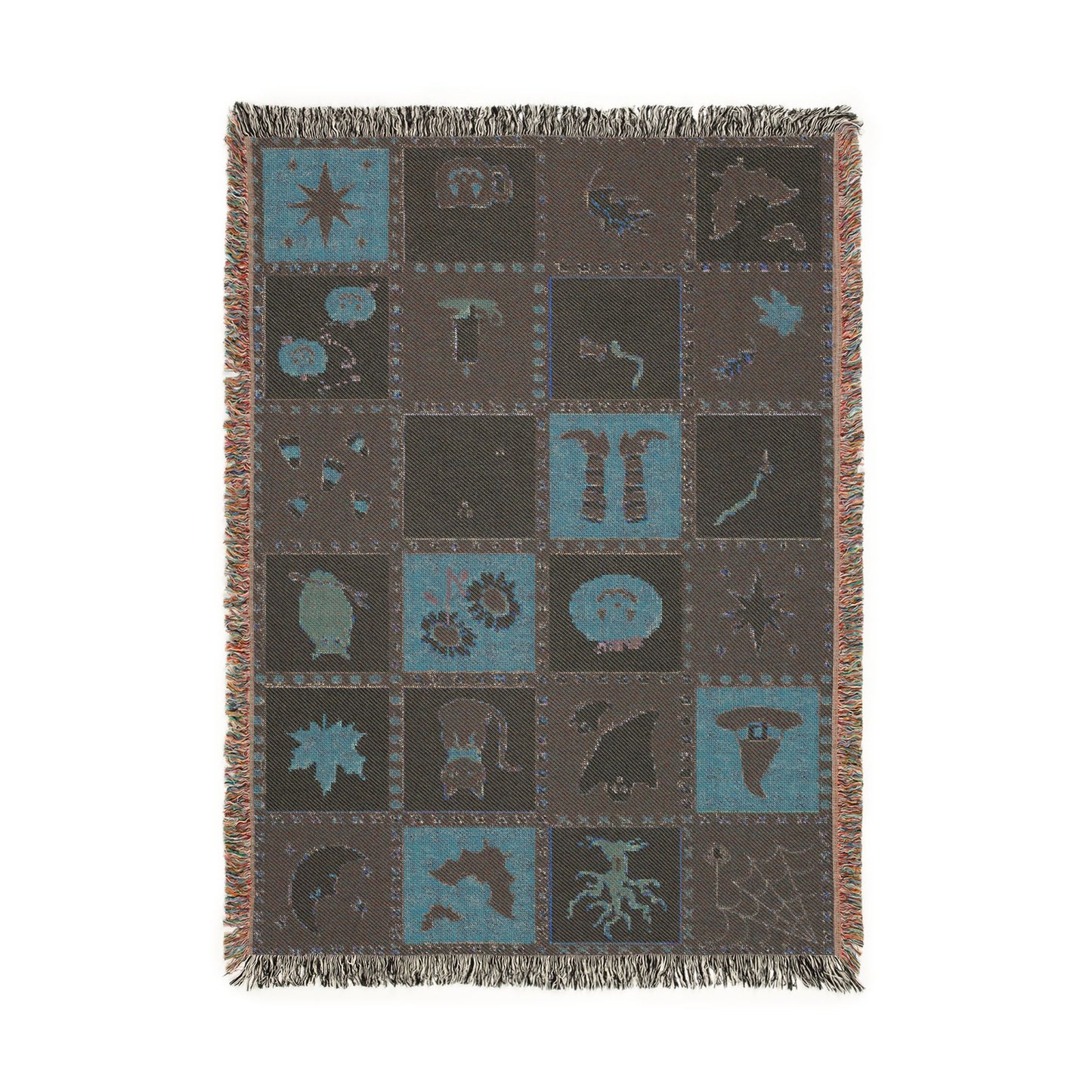 90's Halloween Nostalgic Woven Blanket