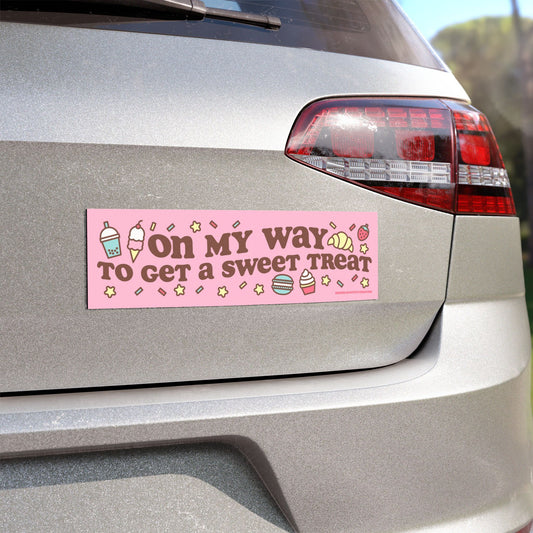 Sweet Treat Car Magnet 10" x 3"