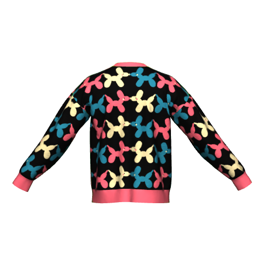 LOUIS VUITTON Pastel Monogram Knit Top XS