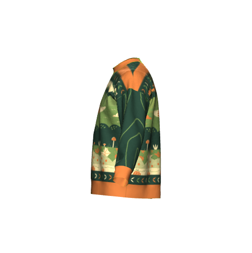 The Wandering Fox - Floresta Verde Colorway XS - 3XL