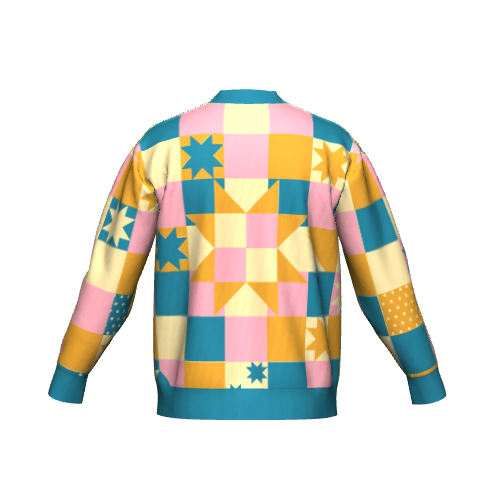 Grandma's Quilt Knit Cardigan