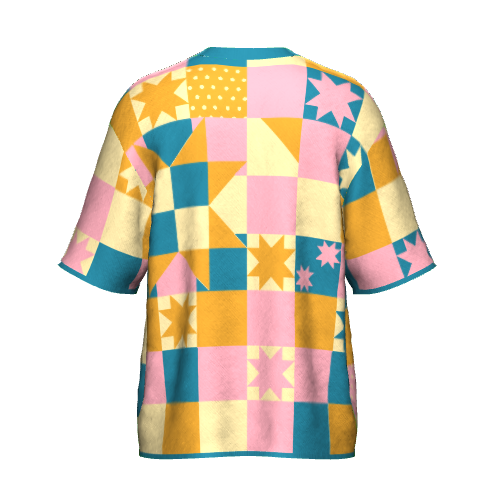 Grandma's Quilt Knit Short Sleeve
