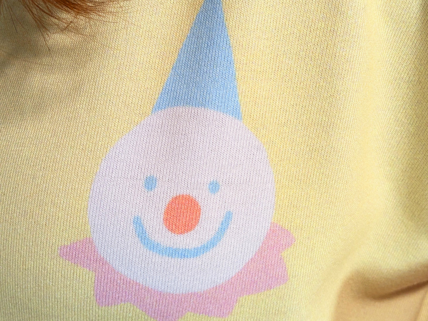 Pastel Colorblock Clown Hoodie - Have a Nice Day Clowncore Unisex Hoodie 2XS-6XL