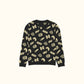 Pasta Party Knitted crew neck sweater 3XS - 3XL