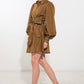 GIVE IT A GO WOVEN MINI DRESS