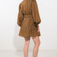 GIVE IT A GO WOVEN MINI DRESS