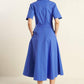 SOUL ON FIRE WOVEN MIDI DRESS
