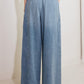 CALM & COLLECTED BLUE DENIM PANTS