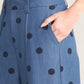MIDNIGHT POLKA WOVEN PANTS