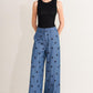 MIDNIGHT POLKA WOVEN PANTS