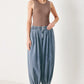EASY VOLUME DENIM GENIE PANTS