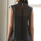 SHINE FOR US ORGANZA TOP