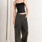 FOREVER DAYDREAMING WOVEN TOP