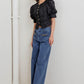QUIET LUXE ROMANCE WOVEN TOP