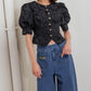 QUIET LUXE ROMANCE WOVEN TOP