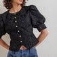 QUIET LUXE ROMANCE WOVEN TOP