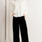 EDWARDIAN WALTZ WOVEN TOP