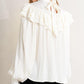 EDWARDIAN WALTZ WOVEN TOP
