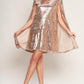 SPECIAL TREATMENT SEQUIN MINI DRESS