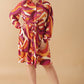 GET ON BOARD WOVEN PLISSE MINI DRESS