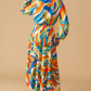 GLAM ATTITUDE WOVEN MIDI SHIRT DRESS