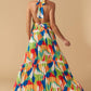 KEEP BLOOMING WOVEN MAXI DRESS