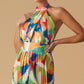 KEEP BLOOMING WOVEN MAXI DRESS
