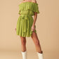 JUST ONE MORE WOVEN MINI DRESS