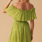 JUST ONE MORE WOVEN MINI DRESS
