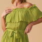 JUST ONE MORE WOVEN MINI DRESS