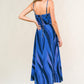 PATRIOTIC PRINCESS DENIM MIDI DRESS