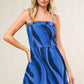 PATRIOTIC PRINCESS DENIM MIDI DRESS